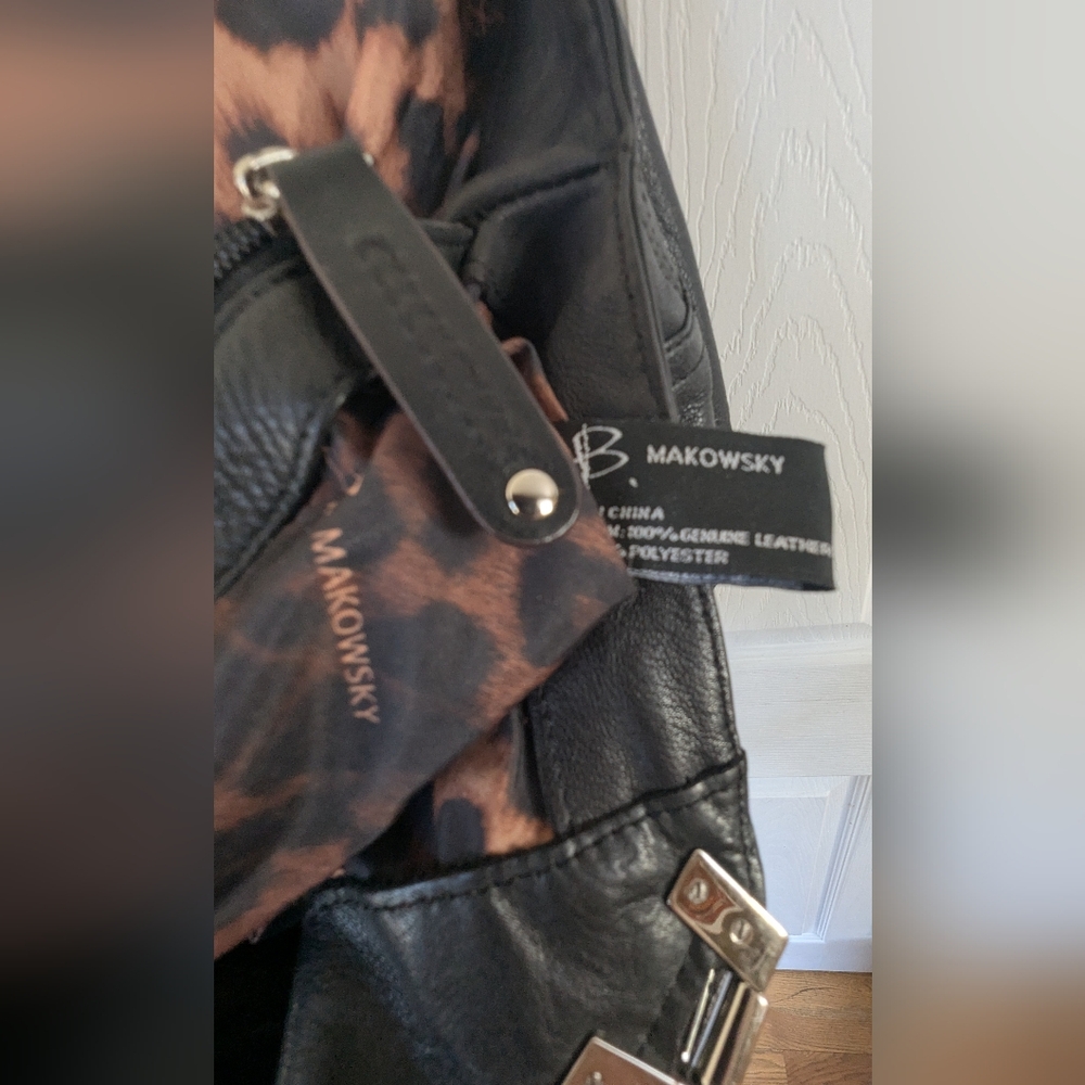 BMackowsky Hobo Bag In Black Leather - Picture 8 of 14